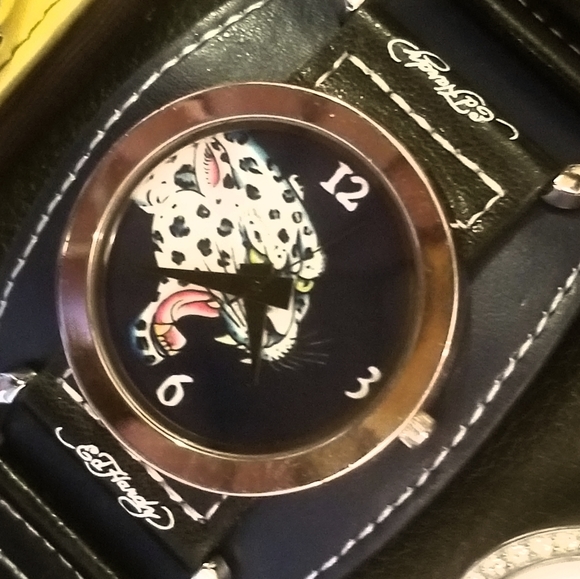 Blue Ed Hardy Panther Unisex Watch - Picture 5 of 5